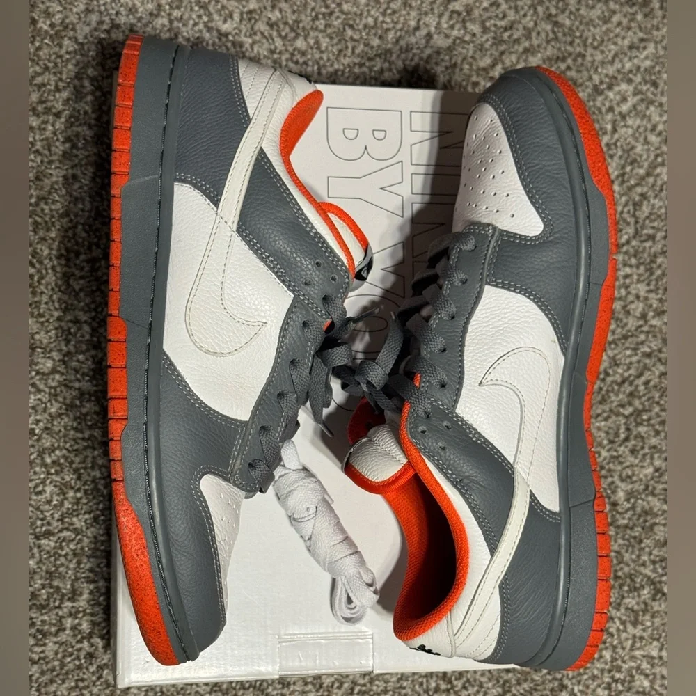 Nike Dunk Low By You “Grey Pigeon” Size 10.5 - Picture 2 of 5
